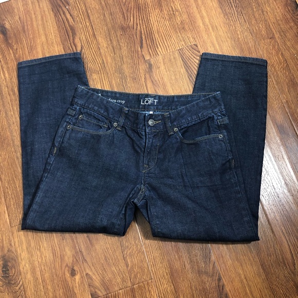 Ann Taylor Jeans Modern Crop Fit - Picture 2 of 5